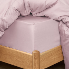 Простыня на резинке Caramello pink Cozy Home