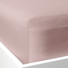 Простыня на резинке Tea pink Cozy Home