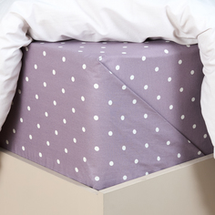 Простыня Pois purple Cozy Home
