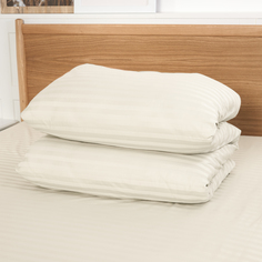 Пододеяльник Ecru, страйп-сатин 40962 Cozy Home