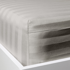 Простыня на резинке Ash gray I Cozy Home