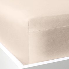Простыня на резинке Sandy beige Cozy Home