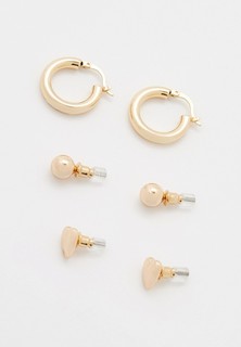 Серьги 3 пары OSTIN