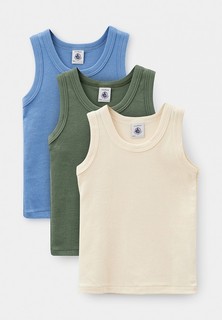 Майки домашние 3 шт. Petit Bateau