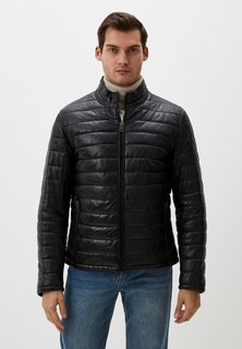 Куртка кожаная утепленная Urban Fashion for Men
