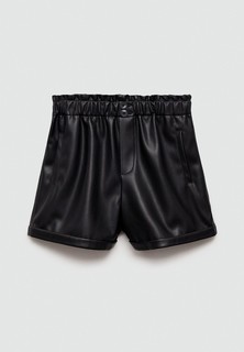 Шорты кожаные Mango Kids