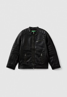 Куртка кожаная United Colors of Benetton