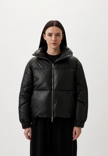 Куртка кожаная утепленная Armani Exchange