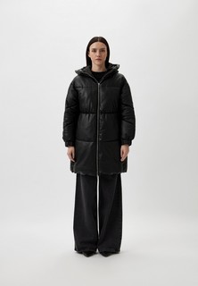 Куртка кожаная утепленная Armani Exchange