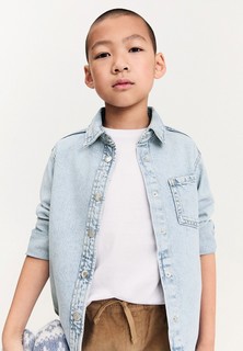 Рубашка джинсовая Mango Kids