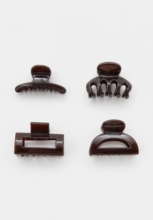 Заколки-крабы 4 шт. Perles