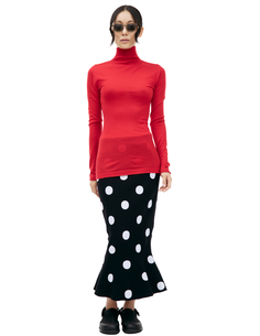 Красная водолазка из шерсти Marni