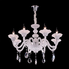 Люстра подвесная Citilux Ирида белый хром CL351180