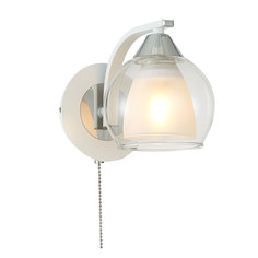 Бра cl152310 кристи белый хром Citilux