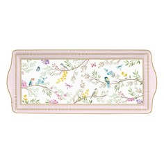 Блюдо прямоугольное Easy life Пение птиц 35х15 см
