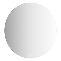 Зеркало Defesto led-подсветка 28w теплый свет d 90 см
