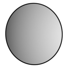 Зеркало Evoform с черной окантовкой d 70 см