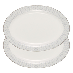 Набор тарелок сервировочных Gipfel Caroline 2 шт