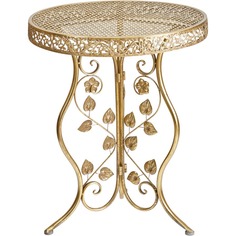 Столик интерьерный складной Glasar Эфиопия 61х61х72 см ГЛАСАР