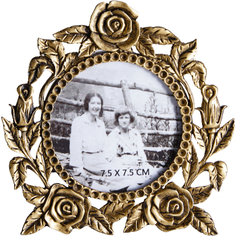 Фоторамка настольная Glasar для фото 6х9 см/ 13х2х13 см ГЛАСАР
