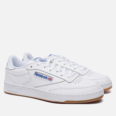 Кроссовки Reebok Club C 85, цвет белый, размер 40 EU