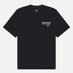 Мужская футболка Reebok Identity Brand Proud GFX, цвет чёрный, размер S