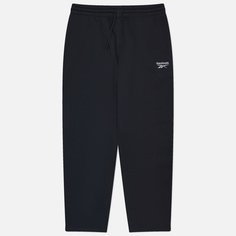 Мужские брюки Reebok Identity Small Logo Fleece, цвет чёрный, размер S
