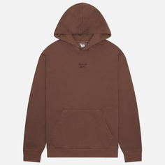 Мужская толстовка Reebok Identity Washed Hoodie, цвет коричневый, размер S