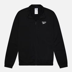 Мужская олимпийка Reebok Identity Small Logo Track, цвет чёрный, размер S