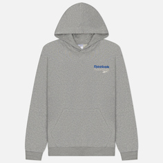 Мужская толстовка Reebok Identity Brand Proud Hoodie, цвет серый, размер S