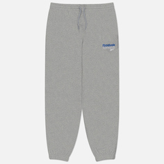Мужские брюки Reebok Identity Brand Proud Joggers, цвет серый, размер S