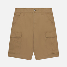 Мужские шорты Carhartt Rugged Flex Relaxed Fit Canvas Cargo Work, цвет бежевый, размер 32
