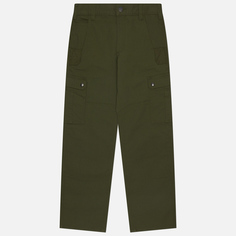 Мужские брюки Carhartt Rugged Flex Relaxed Fit Ripstop Cargo Work, цвет оливковый, размер 30/32