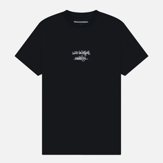 Мужская футболка maharishi x Kay One Distorted Dragon, цвет чёрный, размер S