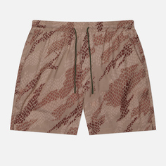 Мужские шорты maharishi Bonsai Dragon Scales Camo Swim, цвет бежевый, размер S