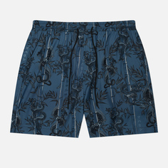 Мужские шорты maharishi Dragon Bamboo Swim, цвет синий, размер S