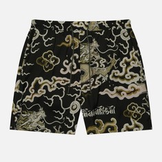 Мужские шорты maharishi Cloud Dragon Swim, цвет оливковый, размер S