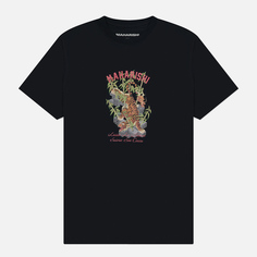 Мужская футболка maharishi Take Tora, цвет чёрный, размер S