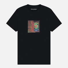 Мужская футболка maharishi Neon Tiger, цвет чёрный, размер S