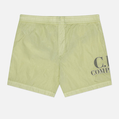 Мужские шорты C.P. Company Eco-Chrome R Pocket Swim, цвет зелёный, размер 46