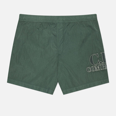 Мужские шорты C.P. Company Eco-Chrome R Pocket Swim, цвет зелёный, размер 46