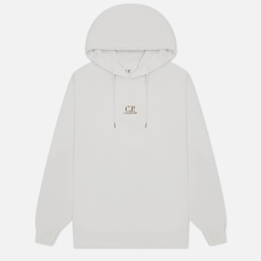 Мужская толстовка C.P. Company 30/1 Fleece Artisanal Hoodie, цвет белый, размер S