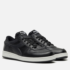 Кроссовки Diadora Magic Basket Low Icona, цвет чёрный, размер 36.5 EU