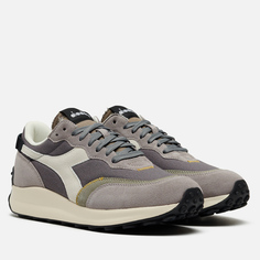 Кроссовки Diadora Race Suede SW, цвет серый, размер 37 EU