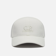 Кепка C.P. Company C.P. Shell-R Logo, цвет белый