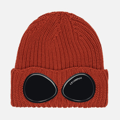 Шапка C.P. Company Extra Fine Goggle, цвет оранжевый