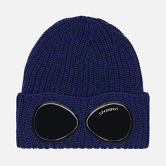 Шапка C.P. Company Extra Fine Goggle, цвет синий