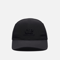 Кепка C.P. Company Chrome-R Goggle Garment Dyed, цвет чёрный, размер M