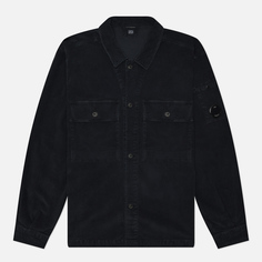 Мужская рубашка C.P. Company Corduroy Buttoned Utility Overshirt, цвет синий, размер S