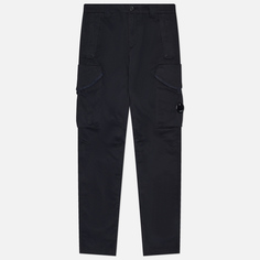 Мужские брюки C.P. Company Stretch Sateen Ergonomic Lens Flap Cargo, цвет чёрный, размер 46